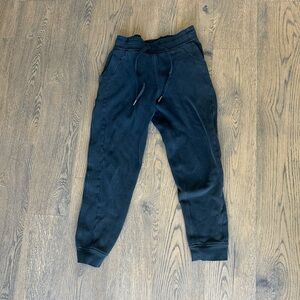Lululemon Black scuba joggers